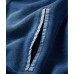 Casual Indigo Knit Jacket