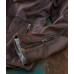 Burnished Lambskin Leather Moto Jacket