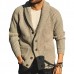 Men's Solid Color Lapel Knit Jacket 97390115X Men's Solid Color Lapel Knit Jacket 97390115X