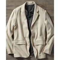 Three Button Patch Pocket Jacket